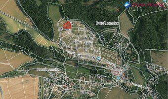 Prodej stavebního pozemku 2667 m² Kunice - Dolní Lomnice - 9