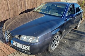 169.000km, Alfa Romeo 166 2,4JTDm 20V, Bez koroze-Servis 50k - 9