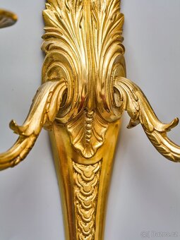 Novoklasicistní nástěnné lampa v 42 cm - 9