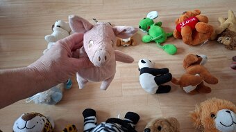 Set 16 ks plyšáků, cena celkem - 9