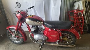 Jawa 350 -Kývačka s TP- bílé značky - 9