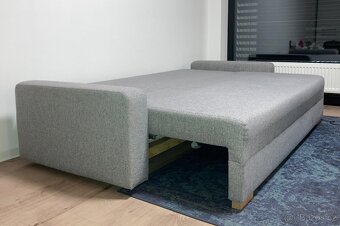 3 v 1, rozkládací pohovka s postelí, šatní skříň, postel - 9