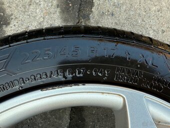 SEAT - originální alu kola 17" - 9