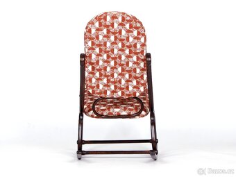 Kompletně zrenovované houpací křeslo Fischel. - 9