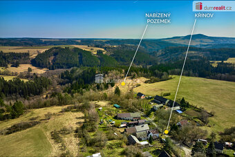 Stavební a lesní pozemky, 11355 m2, Křínov u Plané, okres Ta - 9