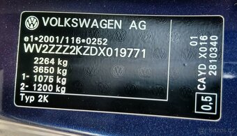 VW CADDY 1,6 Tdi,Highline,ALCANTARA,po STK. - 9