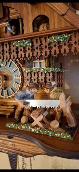 Třizávažove kukačkové hodiny HONES - 9