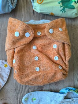 Látkové pleny 8ks - 9