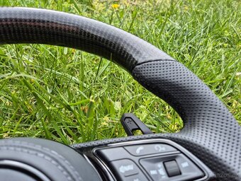 KARBONOVY VOLANT AUDI so ŠTART/STOP DRIVE SELECT - 9