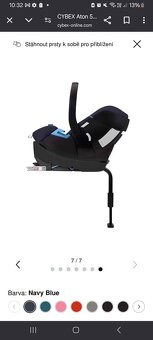 Vajíčko Cybex gold včetně izofixu - 9