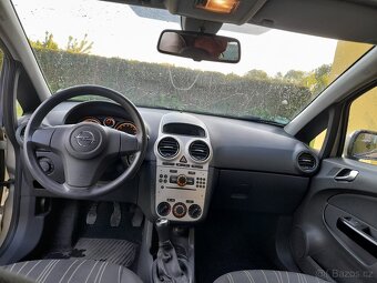 OPEL CORSA 1,2i16V,KLIMA,5xDVEŘE,MODEL 2009 - 9