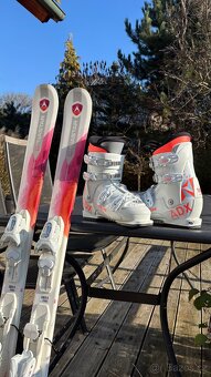 Lyže 128cm Dynastar dívčí, Lyžařské boty 280mm Wedze - 9