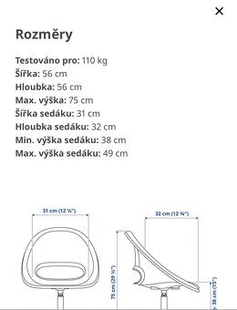 Zidle k psacimu stolu - 9