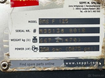 Mulčovač Seppi m BMS-F 125 - 9