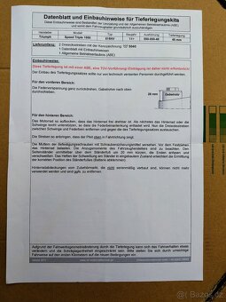 Triumph Speed Triple 1050S,1050R/RS- snižovací sada podvozku - 9