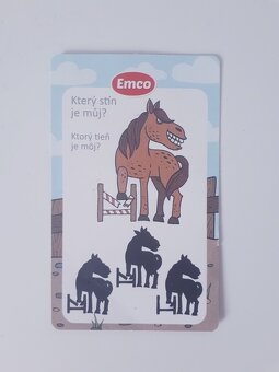 SBĚRATELSKÁ KARTA EMCO • RYPOUŠ • NOSOROŽEC • PAKŮŇ - 9