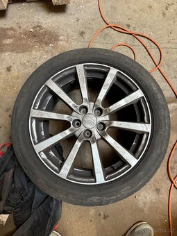 Originál alu kola Subaru R17 + pneu - 9