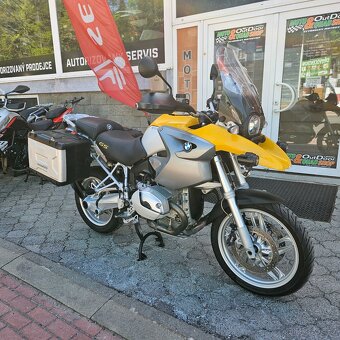 BMW R 1200 GS, 2x originální BMW kufr, přídavná světla, kryt - 9