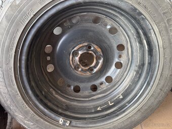 Letní kola z Fabie II 5x100 r15– Bridgestone – 4 ks - 9