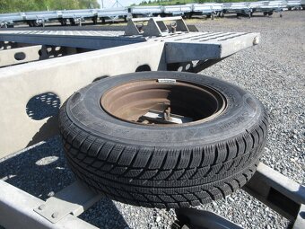 Bazarový vlek na 2 automobyly TPAV 3,5T 8,00x2,20 - 9