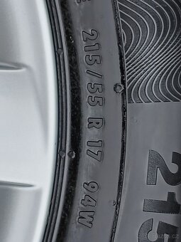 Pekna zánovní orig alu Škoda Superb 215/55/17 - 9