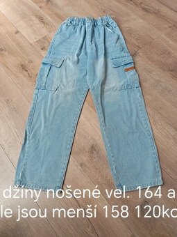 Nabízím chlapecké oblečení po synovi vel. 128/140 - 9