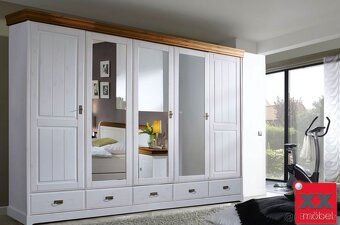 Celomasivní luxusní venkovská ložnice ROMERO se šuplíky - 9