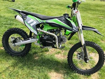 Pitbike Leramotors Shark 125ccm, el. start, zeleny - 9