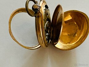 Zlaté 18-karátové kapesní hodinky Jaeger-LeCoultre - 9