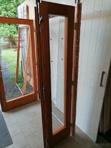 Dveře dřevěné 150cm x 212cm - 9