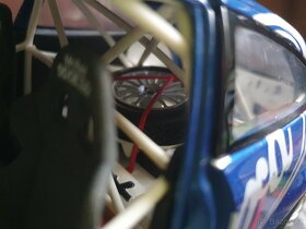 Ford Focus wrc 1:18 rally Autoart test car,detailní - 9