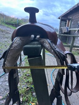 Prodám westernové sedlo z Ameriky - 9