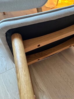 Křeslo s podnožkou - 9