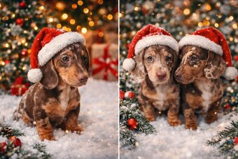 Trpasličí jezevčík Čoko Merle - 9