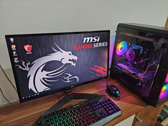 Herní pc i7-4790k 8gb ddr3 RX580 4gb lcd 24" hdmi GTA5 - 9