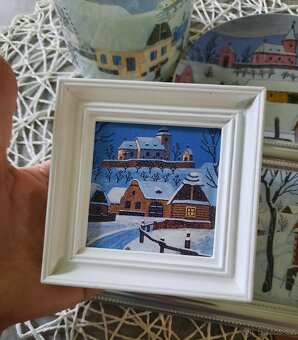 Lucerna Josef Lada / talířek J.Lada - 9