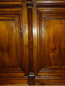 Prodám historické repasované vnitřní 2křídlé dveře - 9