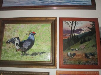 obrazy-olejomalba-kopie starýh mistrú-zátiší-koně atd. - 9