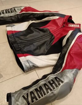 Yamaha-Pánská Dámská kožená moto kombinéza, dvoudílná - 9