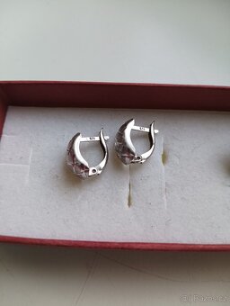 Stříbrné šperky s českým granátem - 9