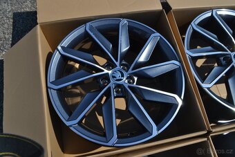 Š.Scala/Kamiq.S.Arona,VW Taigo- NOVÉ orig.alu disky R18 - a - 9