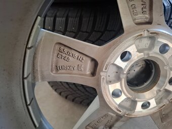 Zimní kola 5x100 185/65 R15 ŠKODA Fabia IV, VW polo - 9