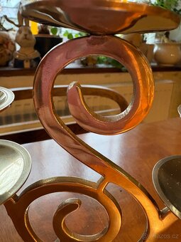 Mosazný svícen - 9