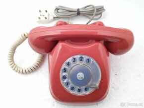 Retro telefon Tesla 3FP12044 - 1979 - ČSSR - 9