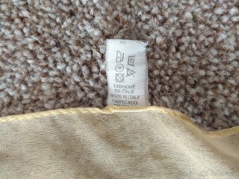 Nový dámský italský šátek s motivem páva - 120 x 120 cm - 9