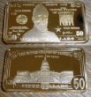 Zednářské, německé, kanadské, čínské zlaté cihličky. Sbírka - 9