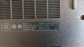Notebook DELL Latitude E6420 500 GB, Win 10 Pro - 9