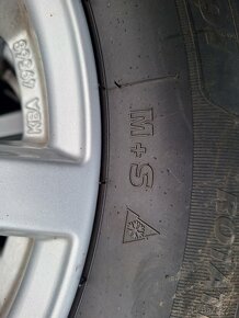 Zimní pneumatiky Suzuki S-Cross, 215/60 R16 vč alu disků - 9