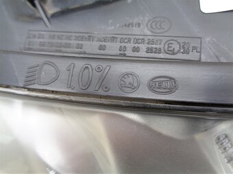Škoda Superb II originál přední světla halogen H7+H3 - 9