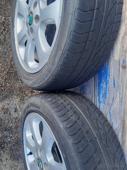 Alu kola Škoda 5x100 r16 - 9